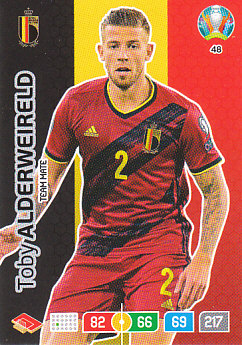 Toby Alderweireld Belgium Panini UEFA EURO 2020#048